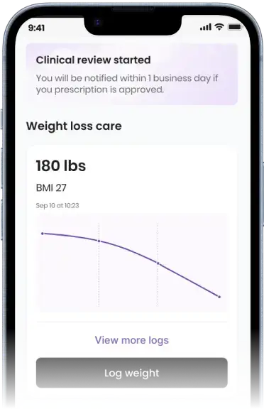 FasTreat app screen for step 3: start your personalized treatment