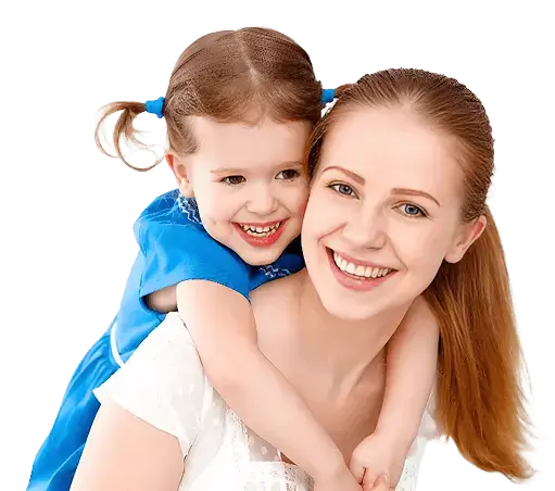 A woman in glasses and a blazer holds an iPhone, looking confidently at the camera.